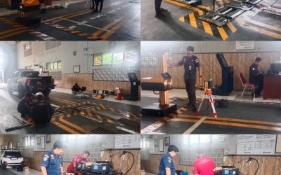 Pastikan Akurasi Pengujian, Dinas Perhubungan Kabupaten Magelang Laksanakan Kalibrasi Alat Uji Kendaraan Bermotor